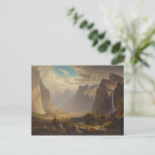Yosemite Valley door Thomas Hill Briefkaart (Staand voorkant)