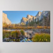Yosemite Valley Evening Poster (Voorkant)