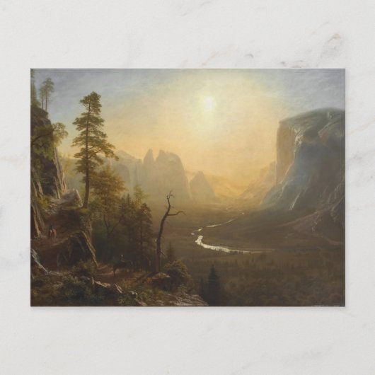 Yosemite Valley, Glacier Point Trail Briefkaart (Voorkant)