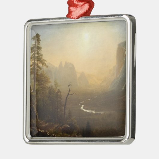 Yosemite Valley, Glacier Point Trail Metalen Ornament (Links)