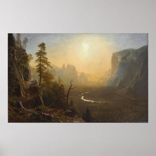 Yosemite Valley, Glacier Point Trail Poster (Voorkant)