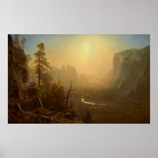 Yosemite Valley, Glacier Point Trail Poster (Voorkant)