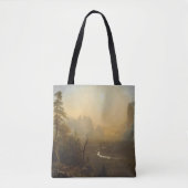 Yosemite Valley, Glacier Point Trail Tote Bag (Voorkant)
