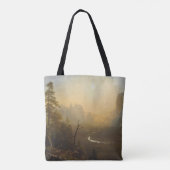 Yosemite Valley, Glacier Point Trail Tote Bag (Achterkant)
