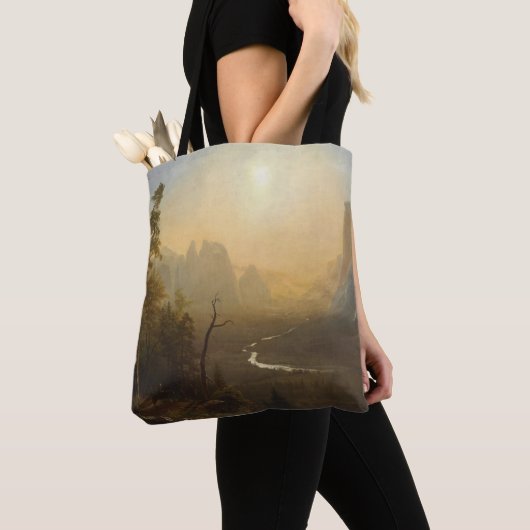 Yosemite Valley, Glacier Point Trail Tote Bag (Dichtbij)