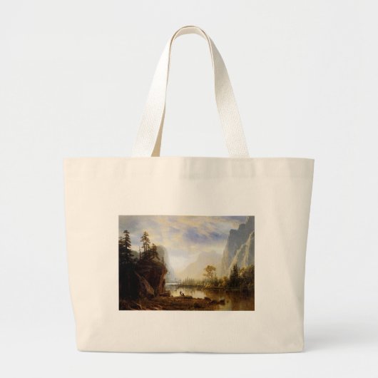 Yosemite Valley Grote Tote Bag (Voorkant)