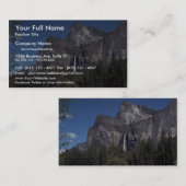 Yosemite Valley Herfsten, Verenigde Staten van Ame Visitekaartje (Voorkant / Achterkant)