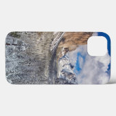 Yosemite Valley in de sneeuw Case-Mate iPhone Case (Achterkant (horizontaal))