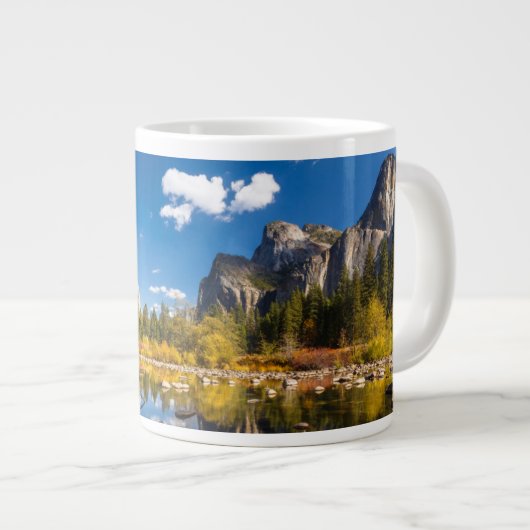 Yosemite Valley in Herfst Grote Koffiekop (Voorkant rechts)