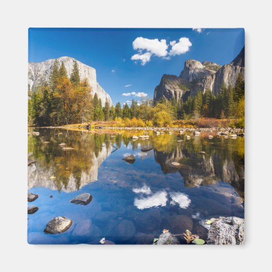 Yosemite Valley in Herfst Magneet (Voorkant)
