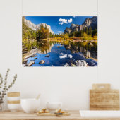 Yosemite Valley in Herfst Poster (Keuken)
