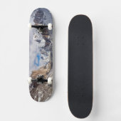 Yosemite Valley in sneeuw Skateboard (Voorkant)