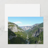 Yosemite Valley in Yosemite National Park (Voorkant / Achterkant)