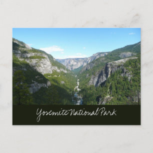 Yosemite Valley in Yosemite National Park Briefkaart