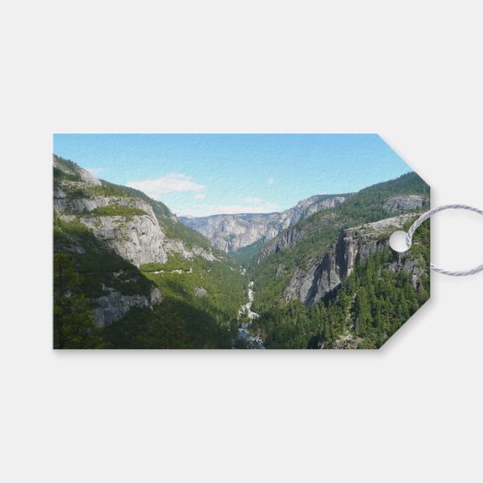 Yosemite Valley in Yosemite National Park Cadeaulabel (Voorkant (Horizontaal))