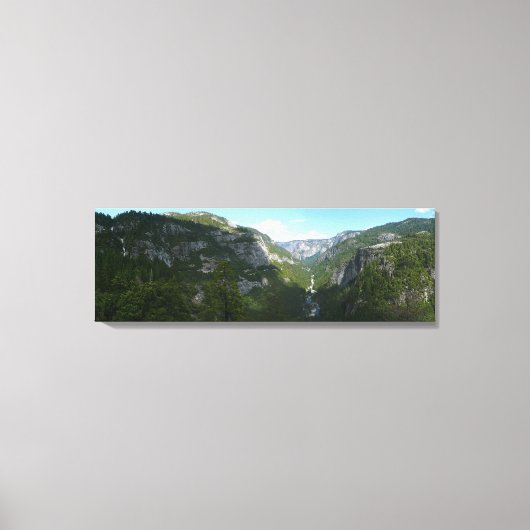 Yosemite Valley in Yosemite National Park Canvas Afdruk (Voorkant)