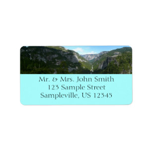 Yosemite Valley in Yosemite National Park Etiket