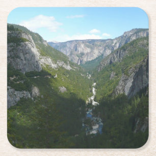 Yosemite Valley in Yosemite National Park Kartonnen Onderzetters