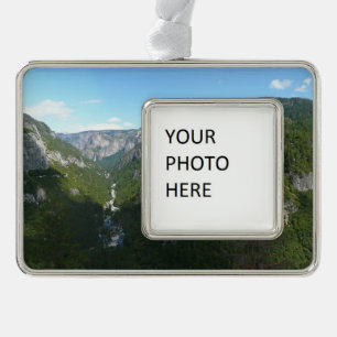 Yosemite Valley in Yosemite National Park Verzilverd Omlijst Ornament
