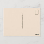 Yosemite Valley Map Postcard Briefkaart (Achterkant)