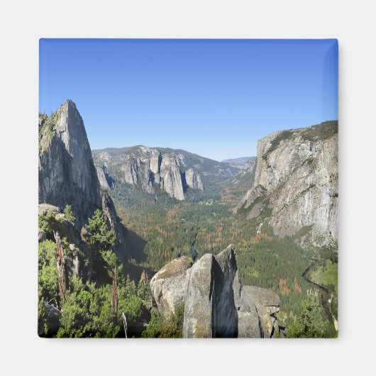Yosemite Valley Panorama 2 - Yosemite Magneet (Voorkant)