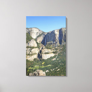 Yosemite Valley Panorama 3 - Yosemite Canvas Afdruk