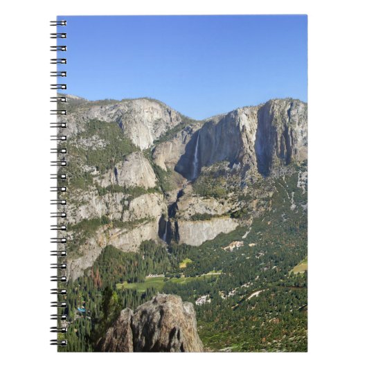 Yosemite Valley Panorama 3 - Yosemite Notitieboek (Voorkant)