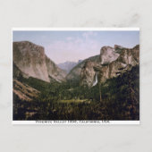 Yosemite Valley panorama,  Californië Briefkaart (Voorkant)