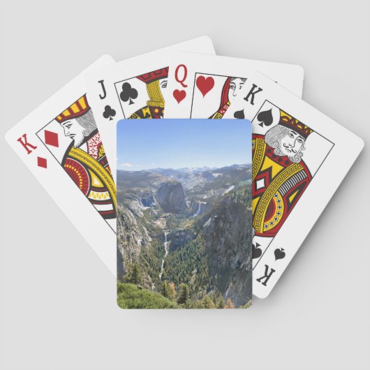 Yosemite Valley Panorama - Yosemite Pokerkaarten (Achterkant)