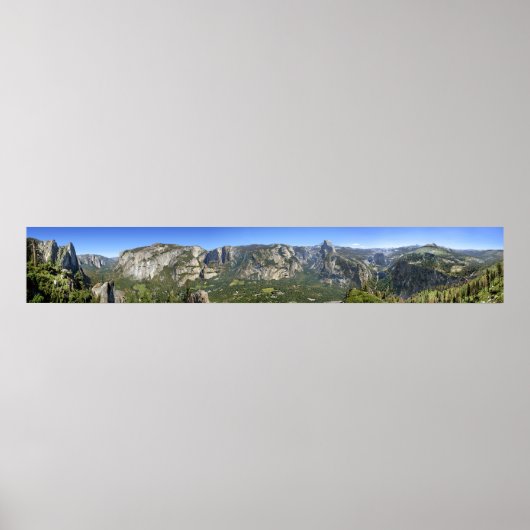 Yosemite Valley Panorama - Yosemite Poster (Voorkant)