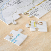 Yosemite Valley-platenpuzzel Legpuzzel (Zijkant)