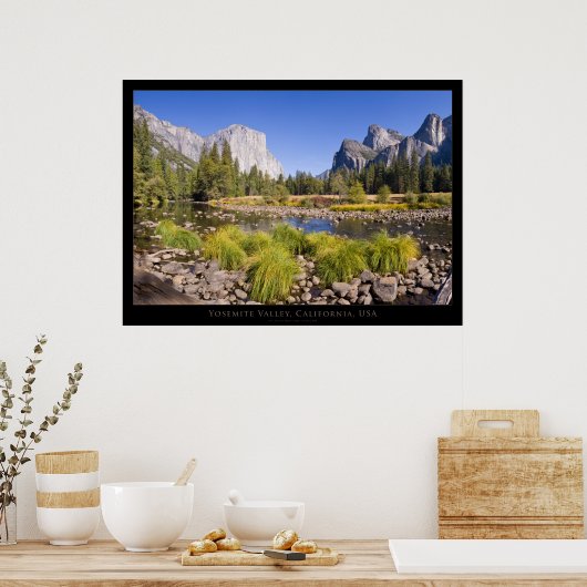 Yosemite Valley Poster (Keuken)