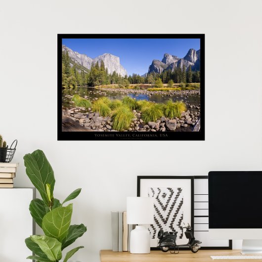 Yosemite Valley Poster (Thuiskantoor)