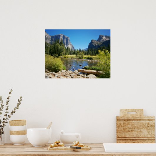 Yosemite Valley Poster (Keuken)