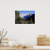 Yosemite Valley Poster (Keuken)