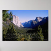 Yosemite Valley Poster (Voorkant)