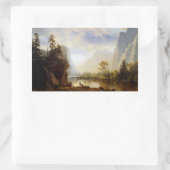 Yosemite Valley Rechthoekige Sticker (Tas)