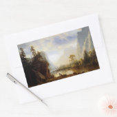Yosemite Valley Rechthoekige Sticker (Envelop)