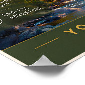 Yosemite Valley Reisposter Poster (Hoek)