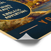 Yosemite Valley Reisposter Poster (Hoek)