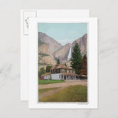 Yosemite Valley Store and Post Kantoor Briefkaart (Voorkant / Achterkant)