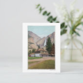 Yosemite Valley Store and Post Kantoor Briefkaart (Staand voorkant)