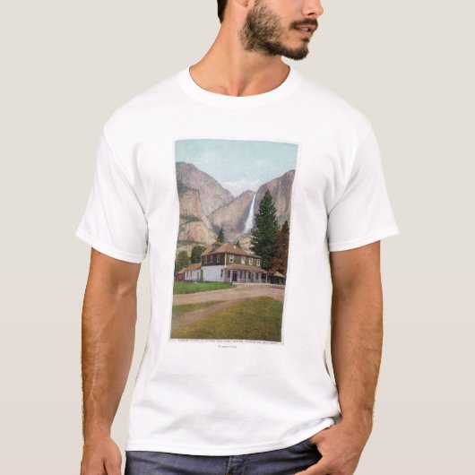Yosemite Valley Store and Post Kantoor T-shirt (Voorkant)