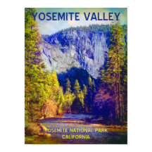 Yosemite Valley Travel Poster