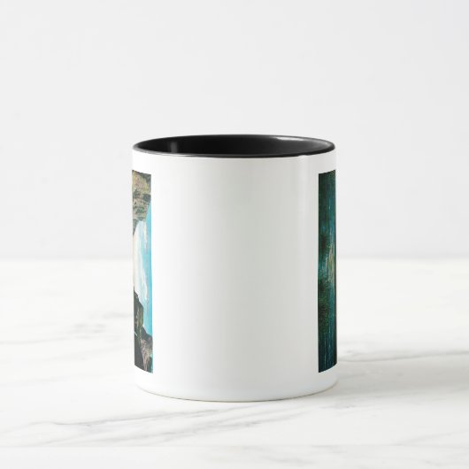 Yosemite Valley uit Bridal Veil Meadow Mok (Midden)