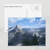 Yosemite Valley uit Glacier Point Briefkaart (Voorkant / Achterkant)