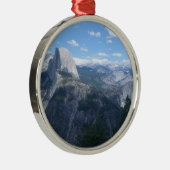 Yosemite Valley uit Glacier Point Metalen Ornament (Rechts)
