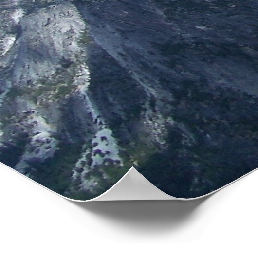 Yosemite Valley uit Glacier Point Poster (Hoek)