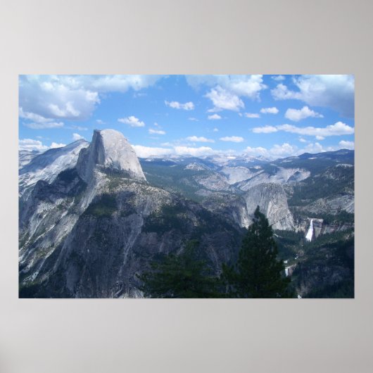 Yosemite Valley uit Glacier Point Poster (Voorkant)