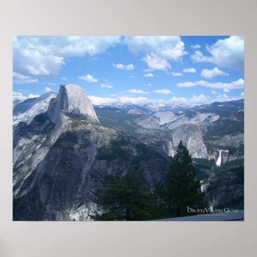 Yosemite Valley uit Glacier Point Poster (Voorkant)